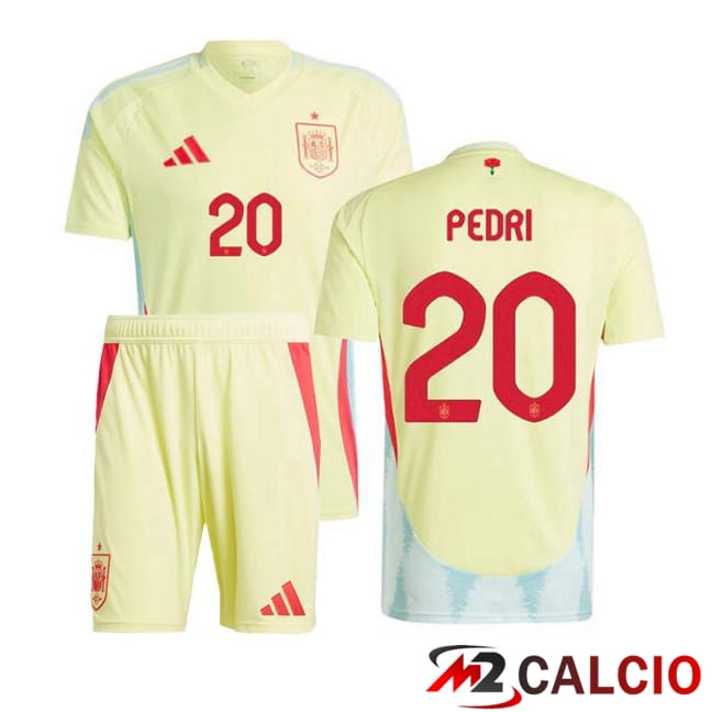 Maglie Calcio Personalizzate,Tute Calcio Squadre,Maglia Nazionale Italiana Calcio | Maglia Nazionale Spagna (PEDRI 20) Bambino Seconda Giallo 2024/2025 Maglie Calcio Personalizzate,Tute Calcio Squadre,Maglia Nazionale Italiana Calcio | Maglia Nazionale Spagna (PEDRI 20) Bambino Seconda Giallo 2024/2025