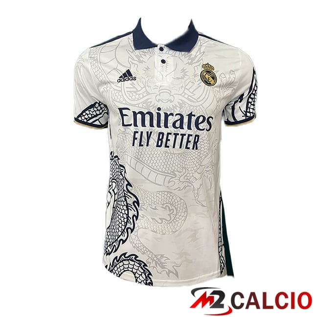Maglie Calcio Personalizzate,Tute Calcio Squadre,Maglia Nazionale Italiana Calcio | Maglie Calcio Real Madrid Edizione Speciale Bianco 2024/2025