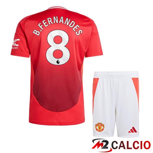 Maglie Calcio Personalizzate,Tute Calcio Squadre,Maglia Nazionale Italiana Calcio | Maglie Calcio Manchester United (B.Fernandes 8) Bambino Prima Rosso 2024/2025 Maglie Calcio Personalizzate,Tute Calcio Squadre,Maglia Nazionale Italiana Calcio | Maglie Calcio Manchester United (B.Fernandes 8) Bambino Prima Rosso 2024/2025