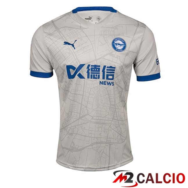 Maglie Calcio Deportivo Alaves Seconda Grigio 2024/2025