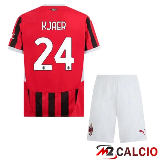Maglie Calcio Personalizzate,Tute Calcio Squadre,Maglia Nazionale Italiana Calcio | Maglie Calcio AC Milan (Kjaer 24) Bambino Prima Rosso Nero 2024/2025 Maglie Calcio Personalizzate,Tute Calcio Squadre,Maglia Nazionale Italiana Calcio | Maglie Calcio AC Milan (Kjaer 24) Bambino Prima Rosso Nero 2024/2025