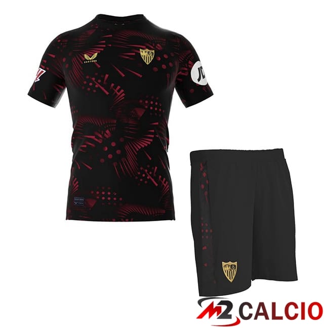 Maglie Calcio Personalizzate,Tute Calcio Squadre,Maglia Nazionale Italiana Calcio | Maglie Calcio Sevilla FC Bambino Terza Nero 2024/2025 Maglie Calcio Personalizzate,Tute Calcio Squadre,Maglia Nazionale Italiana Calcio | Maglie Calcio Sevilla FC Bambino Terza Nero 2024/2025