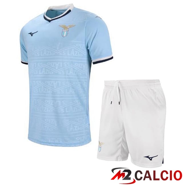 Maglie Calcio Personalizzate,Tute Calcio Squadre,Maglia Nazionale Italiana Calcio | Maglie Calcio SS Lazio Bambino Prima Blu 2024/2025
