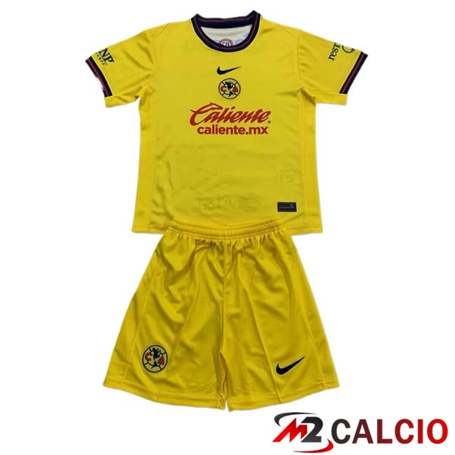 Maglie Calcio Personalizzate,Tute Calcio Squadre,Maglia Nazionale Italiana Calcio | Maglie Calcio Club America Bambino Prima 2024/2025