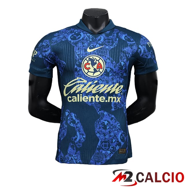 Maglie Calcio Personalizzate,Tute Calcio Squadre,Maglia Nazionale Italiana Calcio | Maglie Calcio Club America Seconda 2024/2025