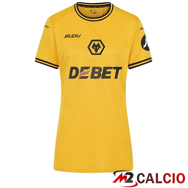 Maglie Calcio Personalizzate,Tute Calcio Squadre,Maglia Nazionale Italiana Calcio | Maglie Calcio Wolves Donna Prima 2024/2025