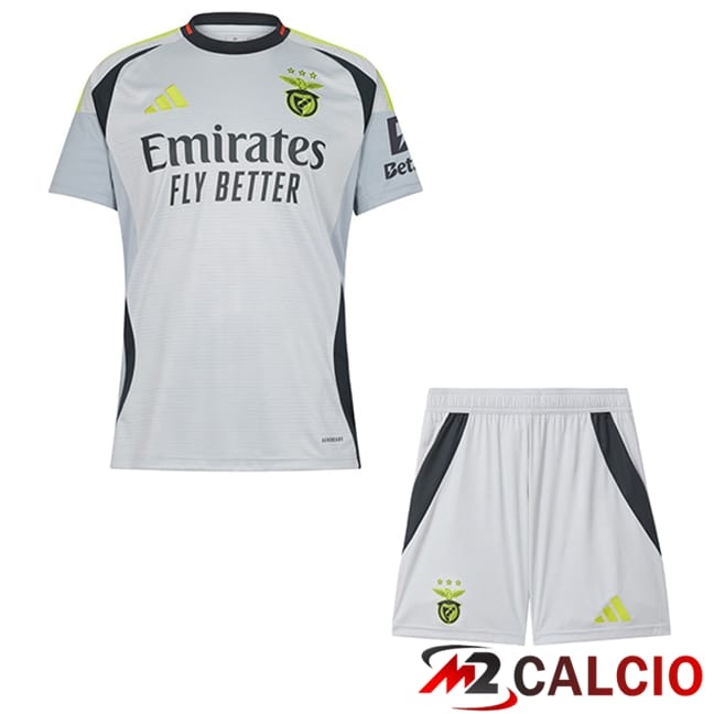 Maglie Calcio Personalizzate,Tute Calcio Squadre,Maglia Nazionale Italiana Calcio | Maglie Calcio Benfica Bambino Terza 2024/2025