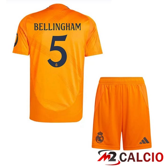 Maglie Calcio Personalizzate,Tute Calcio Squadre,Maglia Nazionale Italiana Calcio | Maglie Calcio Real Madrid (Bellingham 5) Bambino Seconda Arancia 2024/2025 Maglie Calcio Personalizzate,Tute Calcio Squadre,Maglia Nazionale Italiana Calcio | Maglie Calcio Real Madrid (Bellingham 5) Bambino Seconda Arancia 2024/2025