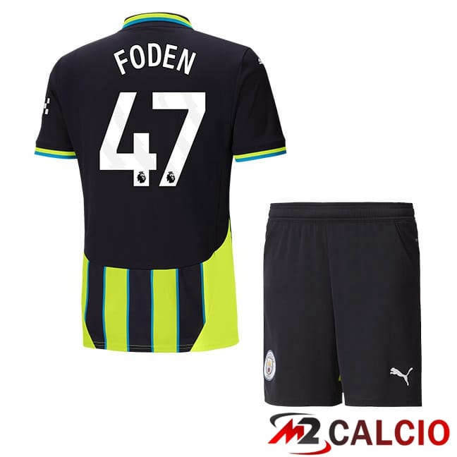 Maglie Calcio Personalizzate,Tute Calcio Squadre,Maglia Nazionale Italiana Calcio | Maglie Calcio Manchester City (Phil Foden 47) Bambino Seconda Verde Nero 2024/2025 Maglie Calcio Personalizzate,Tute Calcio Squadre,Maglia Nazionale Italiana Calcio | Maglie Calcio Manchester City (Phil Foden 47) Bambino Seconda Verde Nero 2024/2025