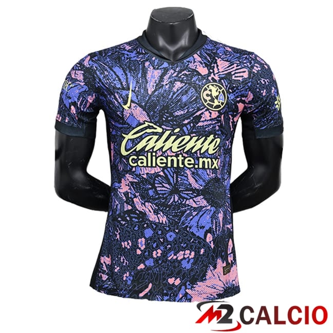 Maglie Calcio Personalizzate,Tute Calcio Squadre,Maglia Nazionale Italiana Calcio | Maglie Calcio Club America Terza 2024/2025