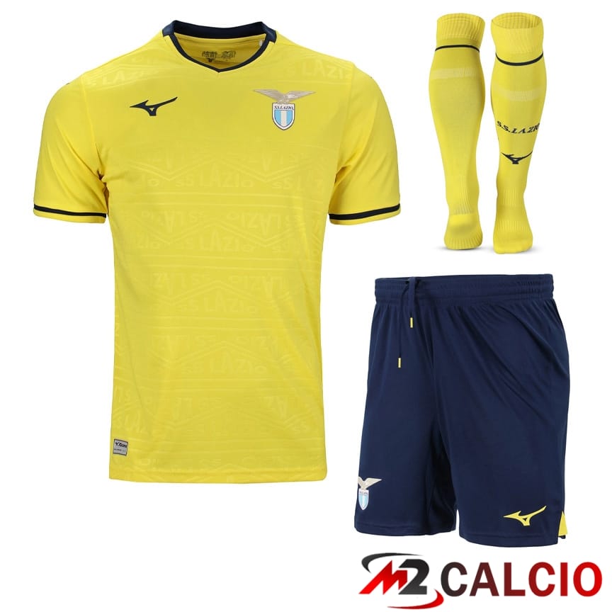 Insieme Maglie Calcio Lazio Seconda (Pantaloncini + Calzini) 2024/2025
