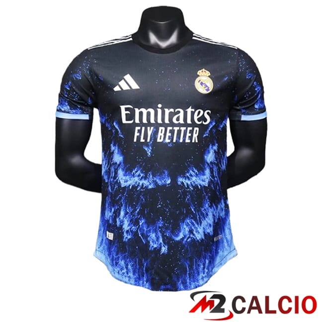 Maglie Calcio Personalizzate,Tute Calcio Squadre,Maglia Nazionale Italiana Calcio | Maglie Calcio Real Madrid Edizione Speciale Blu Marinoe 2024/2025