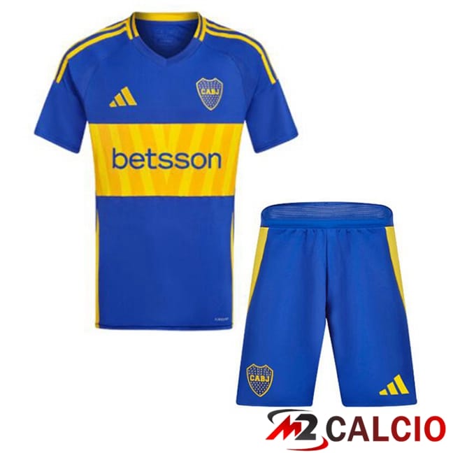 Maglie Calcio Personalizzate,Tute Calcio Squadre,Maglia Nazionale Italiana Calcio | Maglie Calcio Boca Juniors Bambino Prima Blu 2024/2025