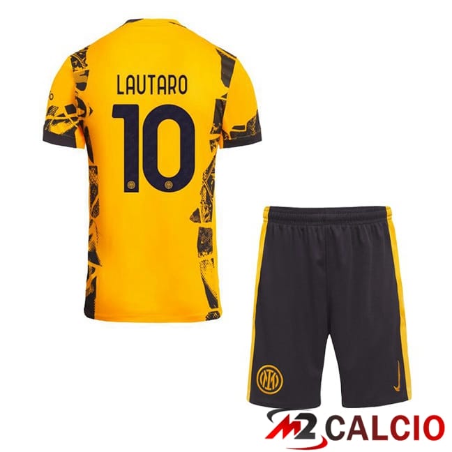 Maglie Calcio Personalizzate,Tute Calcio Squadre,Maglia Nazionale Italiana Calcio | Maglie Calcio Inter Milan (LAUTARO 10) Bambino Terza Giallo 2024/2025 Maglie Calcio Personalizzate,Tute Calcio Squadre,Maglia Nazionale Italiana Calcio | Maglie Calcio Inter Milan (LAUTARO 10) Bambino Terza Giallo 2024/2025
