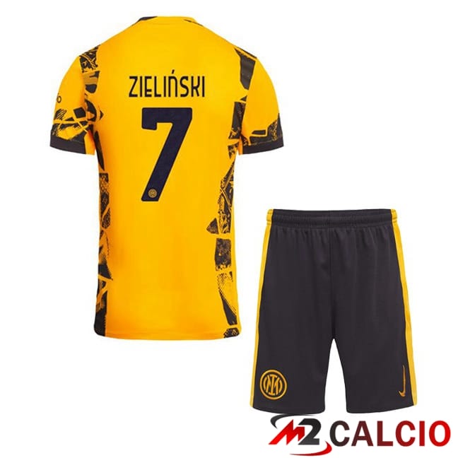 Maglie Calcio Personalizzate,Tute Calcio Squadre,Maglia Nazionale Italiana Calcio | Maglie Calcio Inter Milan (ZIELIŃSKI 7) Bambino Terza Giallo 2024/2025 Maglie Calcio Personalizzate,Tute Calcio Squadre,Maglia Nazionale Italiana Calcio | Maglie Calcio Inter Milan (ZIELIŃSKI 7) Bambino Terza Giallo 2024/2025