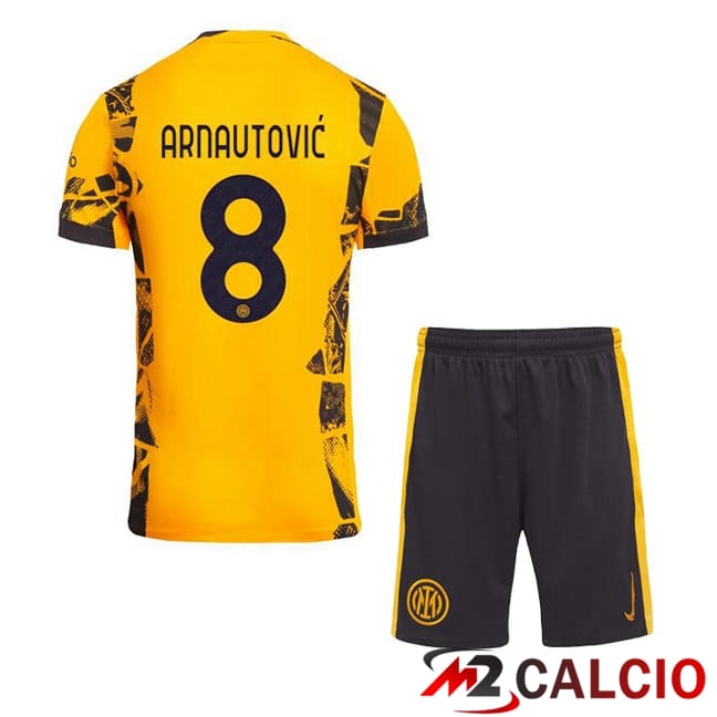 Maglie Calcio Personalizzate,Tute Calcio Squadre,Maglia Nazionale Italiana Calcio | Maglie Calcio Inter Milan (ARNAUTOVIĆ 8) Bambino Terza Giallo 2024/2025 Maglie Calcio Personalizzate,Tute Calcio Squadre,Maglia Nazionale Italiana Calcio | Maglie Calcio Inter Milan (ARNAUTOVIĆ 8) Bambino Terza Giallo 2024/2025