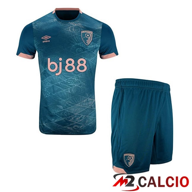 Maglie Calcio AFC Bournemouth Bambino Terza Blu 2024/2025