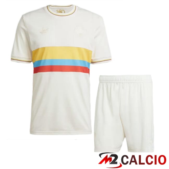 Maglie Calcio Personalizzate,Tute Calcio Squadre,Maglia Nazionale Italiana Calcio | Maglia Nazionale Colombia Bambino Edizione del 100° anniversario Bianco 2024/2025 Maglie Calcio Personalizzate,Tute Calcio Squadre,Maglia Nazionale Italiana Calcio | Maglia Nazionale Colombia Bambino Edizione del 100° anniversario Bianco 2024/2025