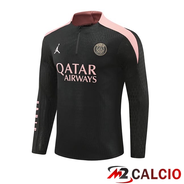 Maglie Calcio Personalizzate,Tute Calcio Squadre,Maglia Nazionale Italiana Calcio | Felpa Allenamento Paris PSG Nero 2024/2025