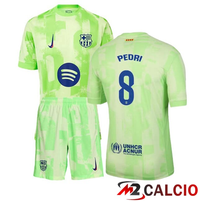 Maglie Calcio Personalizzate,Tute Calcio Squadre,Maglia Nazionale Italiana Calcio | Maglie Calcio FC Barcellona (PEDRI 8) Bambino Terza Verde 2024/2025 Maglie Calcio Personalizzate,Tute Calcio Squadre,Maglia Nazionale Italiana Calcio | Maglie Calcio FC Barcellona (PEDRI 8) Bambino Terza Verde 2024/2025