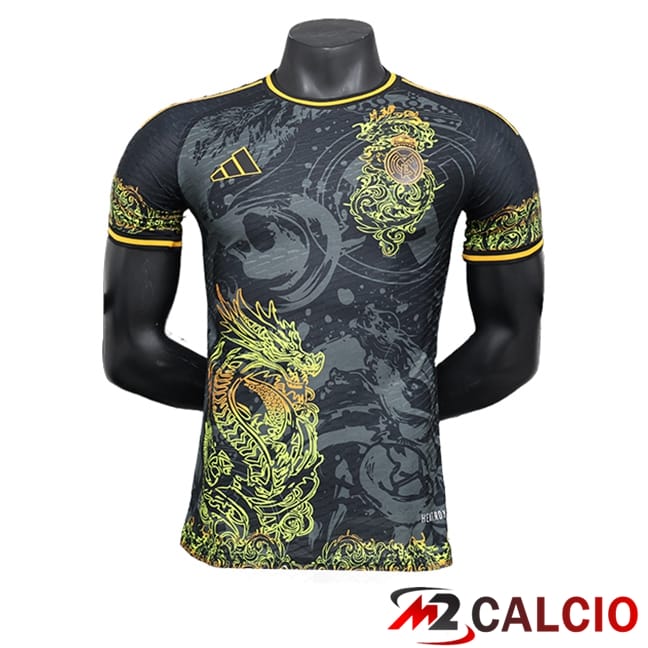 Maglie Calcio Personalizzate,Tute Calcio Squadre,Maglia Nazionale Italiana Calcio | Maglie Calcio Real Madrid Edizione Speciale Nero 2024/2025