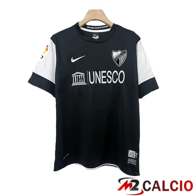 Maglie Calcio Málaga Retro Seconda Nero 2013