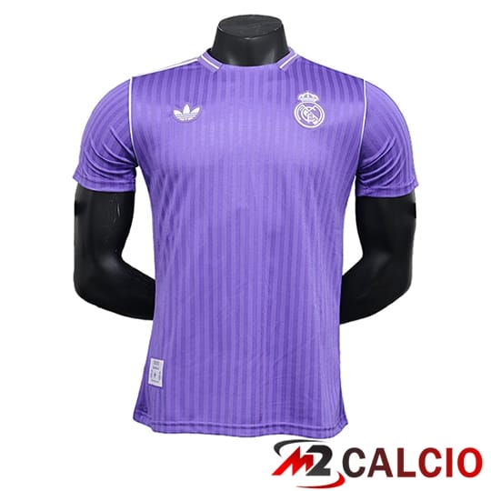 Maglie Calcio Personalizzate,Tute Calcio Squadre,Maglia Nazionale Italiana Calcio | Maglie Calcio Real Madrid Special Edition Viola 2024/2025
