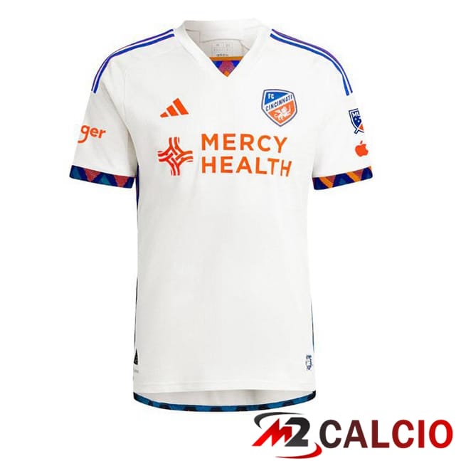 Maglie Calcio FC Cincinnati Seconda Bianco 2025/2026
