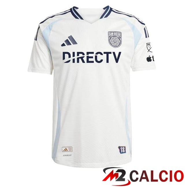 Maglie Calcio San Diego FC Seconda Bianco 2025/2026