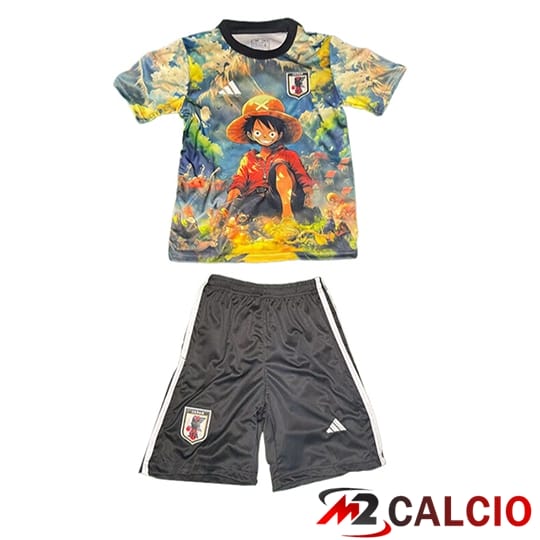 Maglie Calcio Personalizzate,Tute Calcio Squadre,Maglia Nazionale Italiana Calcio | Maglie Calcio Giappone Bambino Special Edition Giallo 2025/2026
