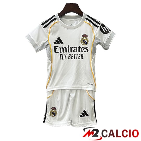 Maglie Calcio Personalizzate,Tute Calcio Squadre,Maglia Nazionale Italiana Calcio | Maglie Calcio Real Madrid Bambino Prima 2025/2026