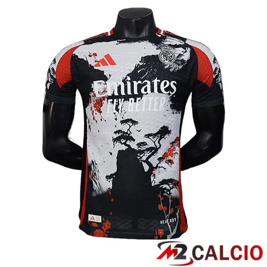 Maglie Calcio Personalizzate,Tute Calcio Squadre,Maglia Nazionale Italiana Calcio | Maglie Calcio Real Madrid Special Edition Bianco/Nero 2025/2026