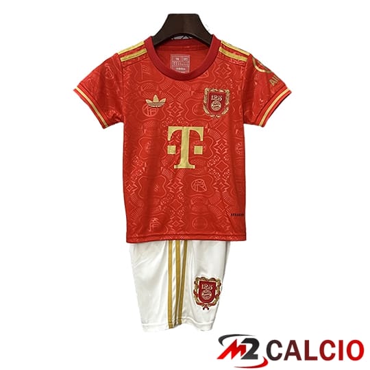 Maglie Calcio Personalizzate,Tute Calcio Squadre,Maglia Nazionale Italiana Calcio | Maglie Calcio Bayern Monaco Bambino 125th Anniversary 2025/2026