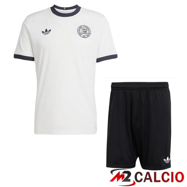 Maglie Calcio Personalizzate,Tute Calcio Squadre,Maglia Nazionale Italiana Calcio | Maglia Nazionale Germania Bambino Edizione 125° anniversario Bianco 2025/2026