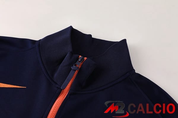 Insieme Tuta Calcio - Giacca FC Barcellona Blu Reale 2025/2026