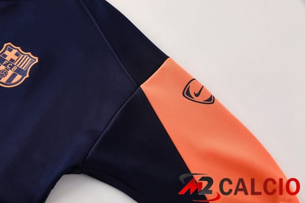 Insieme Tuta Calcio - Giacca FC Barcellona Blu Reale 2025/2026