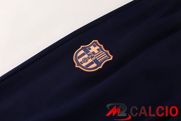 Insieme Tuta Calcio - Giacca FC Barcellona Blu Reale 2025/2026