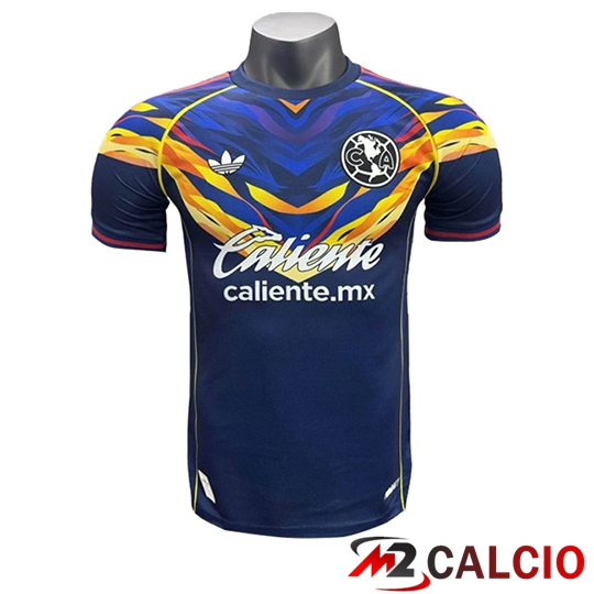 Maglie Calcio Personalizzate,Tute Calcio Squadre,Maglia Nazionale Italiana Calcio | Maglie Calcio Club America Special Edition Blu Marinoe 2025/2026