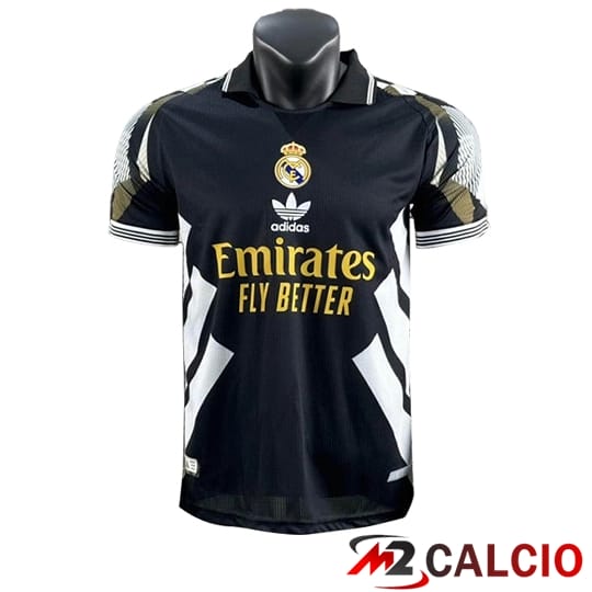 Maglie Calcio Personalizzate,Tute Calcio Squadre,Maglia Nazionale Italiana Calcio | Maglie Calcio Real Madrid Special Edition Nero 2025/2026
