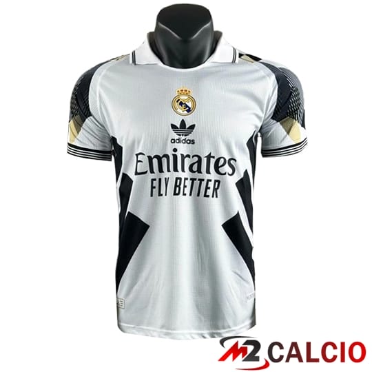 Maglie Calcio Personalizzate,Tute Calcio Squadre,Maglia Nazionale Italiana Calcio | Maglie Calcio Real Madrid Special Edition Bianco 2025/2026