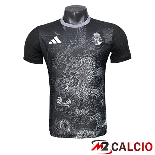 Maglie Calcio Personalizzate,Tute Calcio Squadre,Maglia Nazionale Italiana Calcio | Maglie Calcio Real Madrid Special Edition Nero 2025/2026