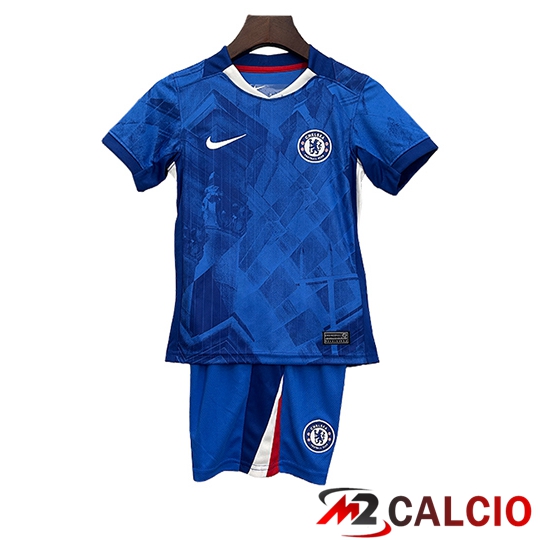 Maglie Calcio Personalizzate,Tute Calcio Squadre,Maglia Nazionale Italiana Calcio | Maglie Calcio FC Chelsea Bambino Prima 2025/2026