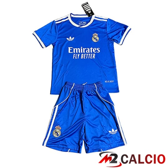 Maglie Calcio Personalizzate,Tute Calcio Squadre,Maglia Nazionale Italiana Calcio | Maglie Calcio Real Madrid Bambino Terza 2025/2026