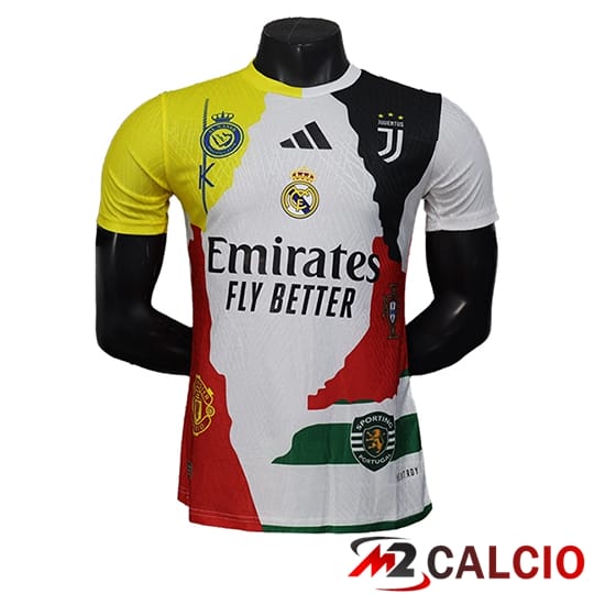 Maglie Calcio Personalizzate,Tute Calcio Squadre,Maglia Nazionale Italiana Calcio | Maglie Calcio Real Madrid RONALDO 7 Edizione Speciale 2025/2026