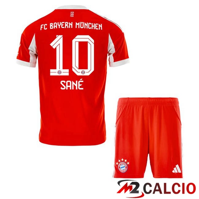 Maglie Calcio Personalizzate,Tute Calcio Squadre,Maglia Nazionale Italiana Calcio | Maglie Calcio Bayern Monaco (Sané 10) Bambino Prima Rosso 2025/2026 Maglie Calcio Personalizzate,Tute Calcio Squadre,Maglia Nazionale Italiana Calcio | Maglie Calcio Bayern Monaco (Sané 10) Bambino Prima Rosso 2025/2026