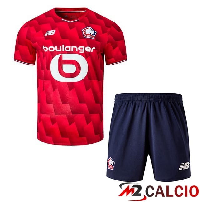 Maglie Calcio Personalizzate,Tute Calcio Squadre,Maglia Nazionale Italiana Calcio | Maglie Calcio Lille OSC Bambino Prima Rosso 2025/2026 Maglie Calcio Personalizzate,Tute Calcio Squadre,Maglia Nazionale Italiana Calcio | Maglie Calcio Lille OSC Bambino Prima Rosso 2025/2026