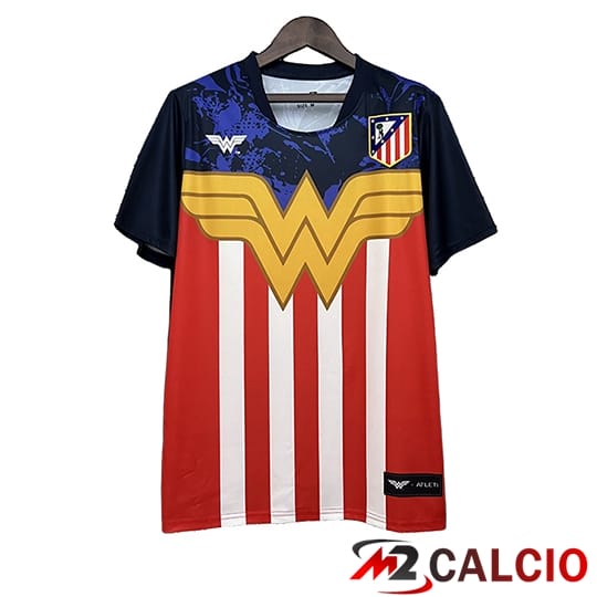 Maglie Calcio Personalizzate,Tute Calcio Squadre,Maglia Nazionale Italiana Calcio | Maglie Calcio Atletico Madrid Edizione Speciale Rosso 2025/2026