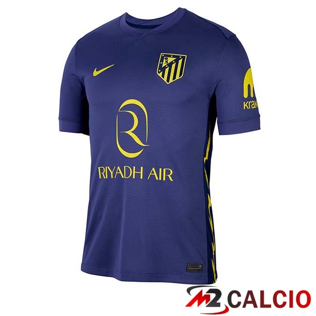 Maglie Calcio Personalizzate,Tute Calcio Squadre,Maglia Nazionale Italiana Calcio | Maglie Calcio Atletico Madrid Seconda Blu Reale 2025/2026
