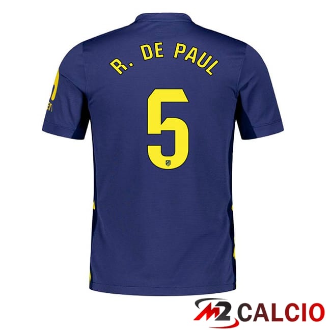 Maglie Calcio Personalizzate,Tute Calcio Squadre,Maglia Nazionale Italiana Calcio | Maglie Calcio Atletico Madrid (R. De PAUL 5) Seconda Blu Reale 2025/2026 Maglie Calcio Personalizzate,Tute Calcio Squadre,Maglia Nazionale Italiana Calcio | Maglie Calcio Atletico Madrid (R. De PAUL 5) Seconda Blu Reale 2025/2026