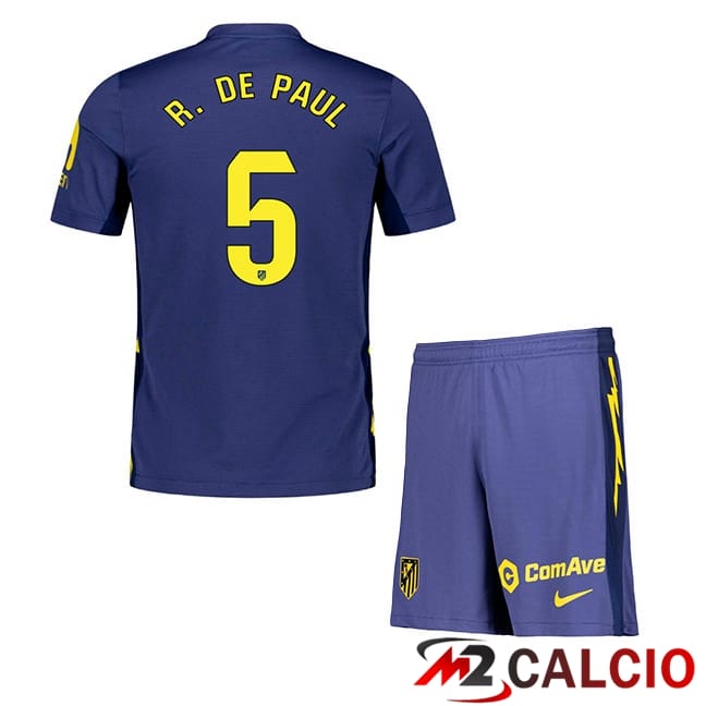 Maglie Calcio Personalizzate,Tute Calcio Squadre,Maglia Nazionale Italiana Calcio | Maglie Calcio Atletico Madrid (R. De PAUL 5) Bambino Seconda Blu Reale 2025/2026 Maglie Calcio Personalizzate,Tute Calcio Squadre,Maglia Nazionale Italiana Calcio | Maglie Calcio Atletico Madrid (R. De PAUL 5) Bambino Seconda Blu Reale 2025/2026